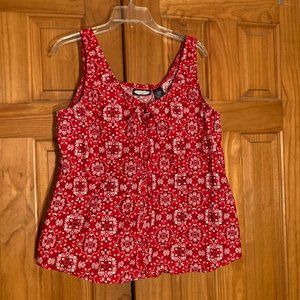 NWOT Vintage Zoey Beth Plus Sleeveless Top Blouse Size 2X